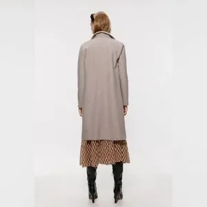 Zara | Jackets & Coats | Zara Coat With Lapel Collar | Poshmark